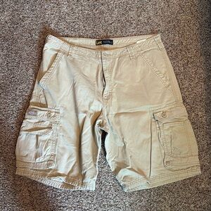 Lee mens khaki shorts